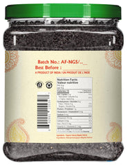 Jiva Organics closeup of raw kalonji seeds highlighting texture