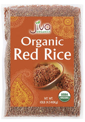Jiva Organics front packaging showing brand and organic label for pantry convenience