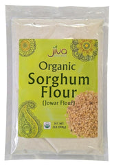 Jiva Organics front packaging showing 2 lb bag and organic seal for freshness