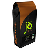 Jo Coffee MORNING JO front packaging showing resealable bag and label, clarity preserved