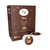 Joffrey's front box showing Disney French Roast packaging and convenient 24-count benefit