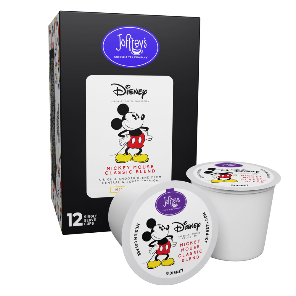 Joffrey's front packaging showing Mickey-inspired design and collectible appeal
