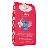 Joffrey's packaging front showing Stitch coconut flavor and benefit of resort-quality flavor