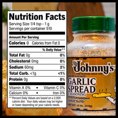 Johnny's open jar texture close-up highlighting Parmesan and garlic