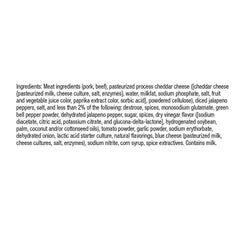Johnsonville sausage on charcuterie board paired with cheese and crackers for entertaining