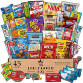 Jolly Good Care Packages front packaging showing gift-ready box and label, great for gifting