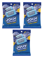 Jolly Rancher front packaging showing three-bag bundle, convenient storage