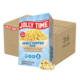 Jolly Time front packaging showing sharing bag and branding benefit convenience