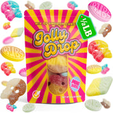 JollyDrop front packaging showing BUBS branding and resealable bag benefit