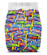 Yummy Chew JollyRancher front packaging showing 50-piece bulk bag, clear and ready for events
