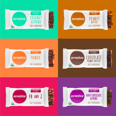 jonesbar close-up texture revealing chewy whole-food ingredients for satisfying bite