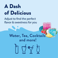 Jordan's Skinny Mixes trio in a party setup, demonstrates versatile use for festive drinks