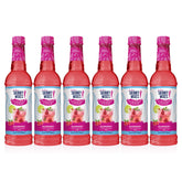 Jordan's Skinny Mixes front bottle showing raspberry syrup and packaging benefit