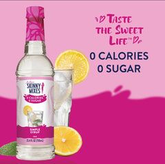 Jordan's Skinny Mixes added to latte showing sweeter taste without extra sugar