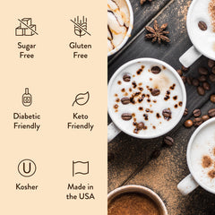 Jordan's Skinny Mixes glossy syrup drop close-up showing smooth texture and concentrated taste