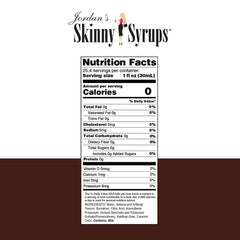 Jordan's Skinny Syrups drizzled on coffee demonstrating dessert flavor without sugar