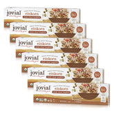 Jovial front packaging showing organic einkorn spaghetti and clear product view
