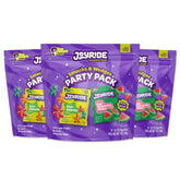 JOYRIDE front packaging showing Smacks and Wedges for portion control benefit