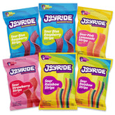 JOYRIDE front packaging showing variety pack and clean labels for quick recognition