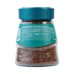 Juan Valdez instant coffee being poured with hot water for fast brewing