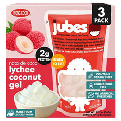 Jubes front packaging showing product and convenience benefits