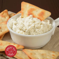 Judee's powder blended into dressing for smooth, creamy blue-cheese flavor