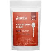 Judee's front packaging showing 1 lb pouch and product branding for pantry storage benefit