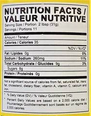 Jufran bottle close-up of thick banana sauce texture, illustrating smooth pour and cling