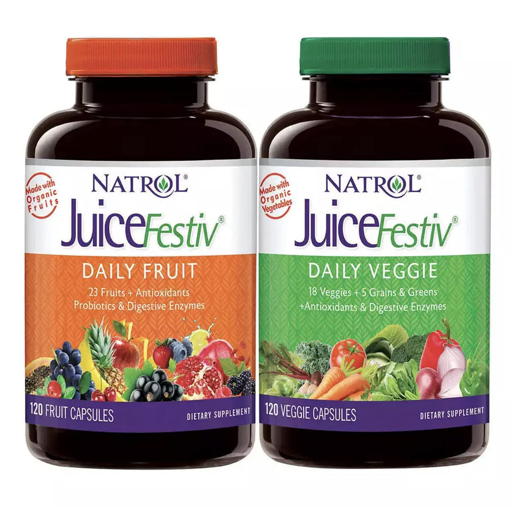 JuiceFestivp front packaging of the two-unit case showing clear labeling and convenience