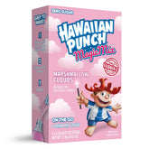 Juicy Mixes front packaging showing Hawaiian Punch Marshmallow Clouds flavor and portability