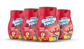 Juicy Mixes Hawaiian Punch front packaging showing four bottles and convenience