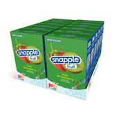 Juicy Mixes Snapple front packaging showing 12 boxes for convenient storage and quick access