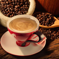 Julius Meinl espresso shot with light crema illustrating crema and balanced body