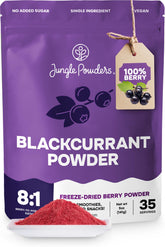 Jungle Powders front pouch showing product branding and size benefit