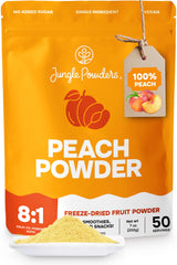 Jungle Powders front packaging showing clean peach powder and brand clarity
