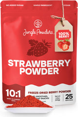 Jungle Powders front pouch showing vibrant color and clear branding benefit