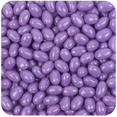 Just Candy front packaging showing purple grape jelly beans and quantity benefit