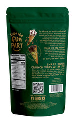Just The Fun Part cone close-up showing crispy waffle texture and crunchy appeal