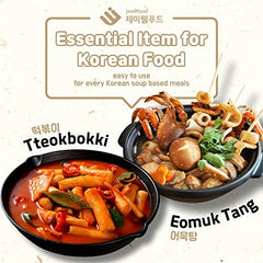 Jwellfood prepared soup using tablet stock illustrating rich savory flavor
