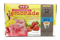 K-Cup HEB front packaging showing 12-count, clear product benefit
