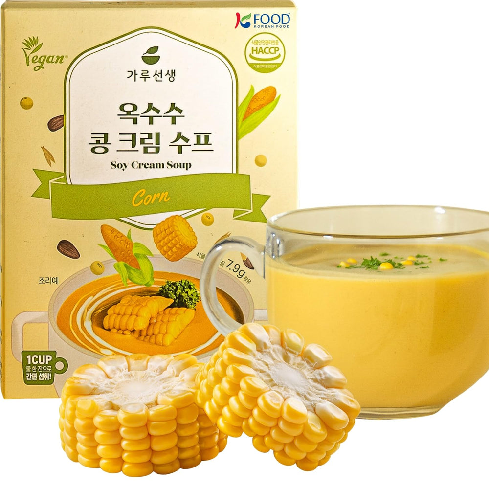 K FOOD KOREAN FOOD front packaging showing three 40g cups, easy grab-and-go convenience