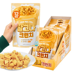 K FOOD KOREAN FOOD close-up of honeycomb texture highlighting crunchy caramel appeal