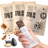 K FOOD KOREAN FOOD front packaging showing box of 24 bars and benefit of convenience