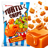 K FOOD KOREAN FOOD front pack showing Turtle Chips for easy recognition