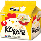 K FOOD Paldo KOKOMEN front packaging showing five-pack and label benefits
