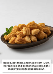 K FOOD Shinwhadang close-up of roasted soybean coating highlighting nutty flavor