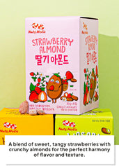 K FOOD close-up of strawberry coating texture shows crisp, light finish