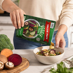 K-Tech USA pile of vegetable ingredients showing colorful variety and freshness
