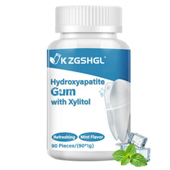 K ZGSHGL front packaging showing hydroxyapatite benefits and mint freshness