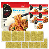 KA-ME front packaging showing noodles and included sauce for quick meals